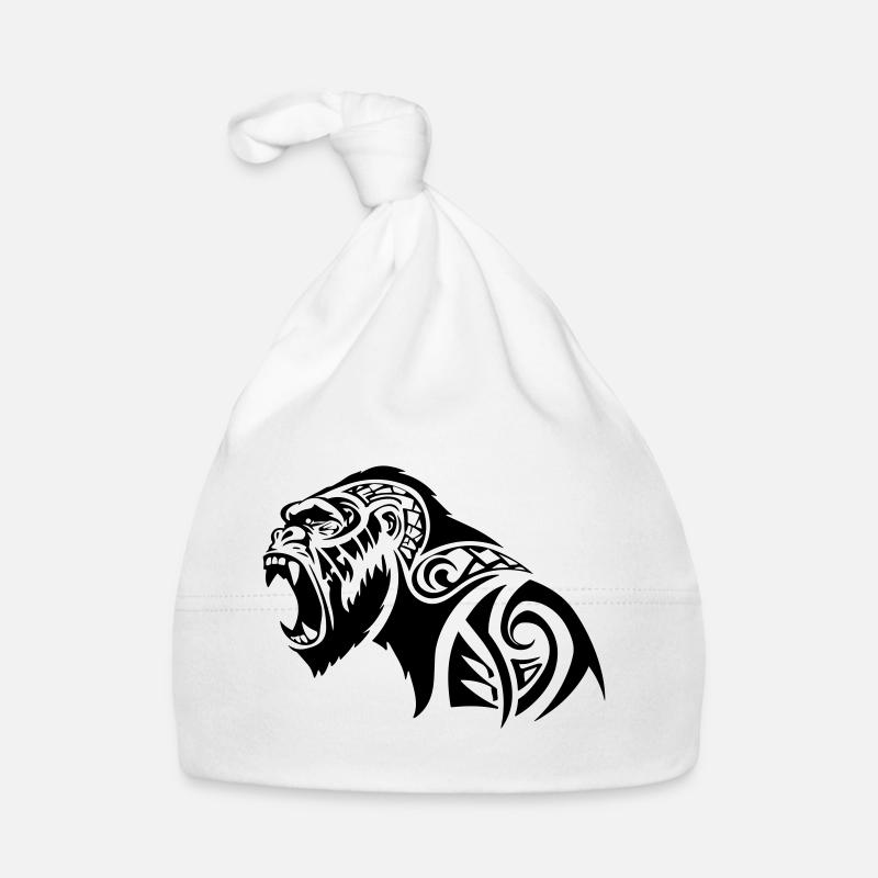 Gorilla Tribal Silverback Organic Baby Cap