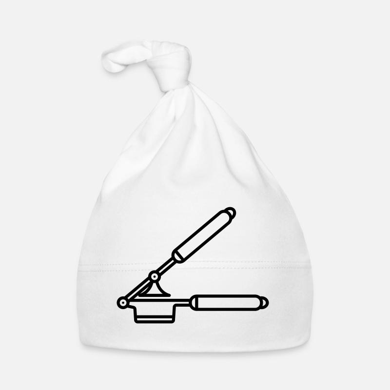  Knoblauch Presse oder Spätzle Presse Baby Bio-Mütze