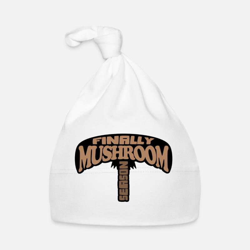 Enfin la conception de la saison des champignons Bonnet bio Bébé