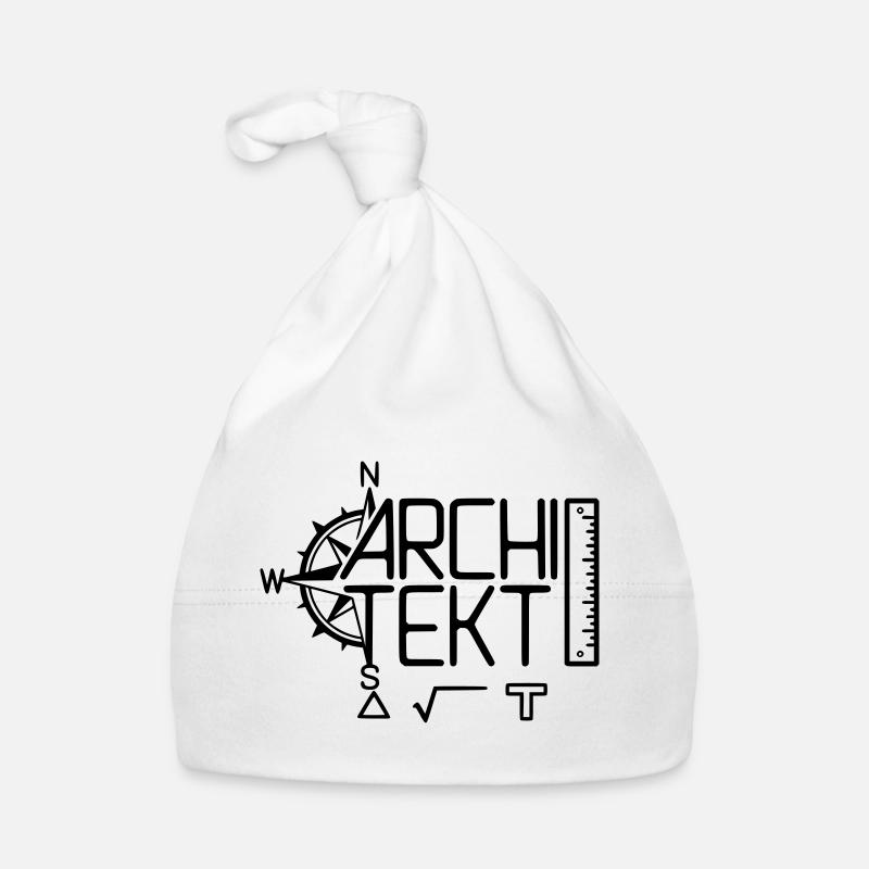 Conception architecte avec outil de dessin Bonnet bio Bébé