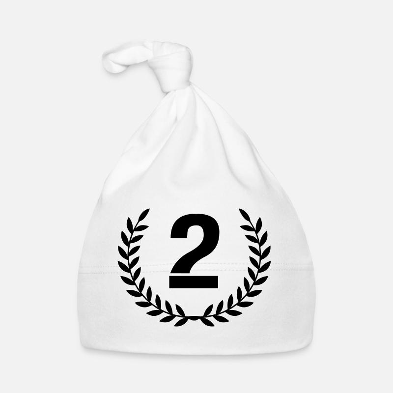2 Kranz Baby Bio-Mütze