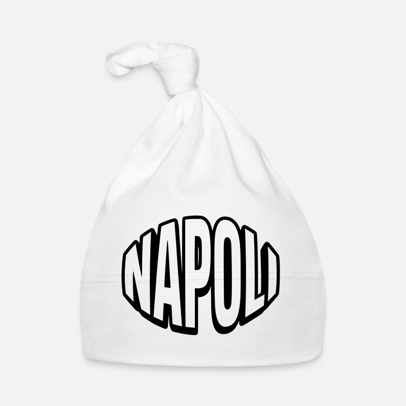 Typographie du Round de Naples Bonnet bio Bébé
