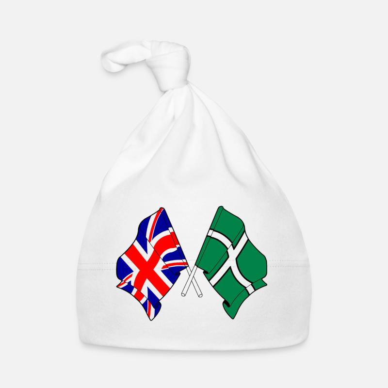 Devon & Great Britain Cross Baby Bio-Mütze
