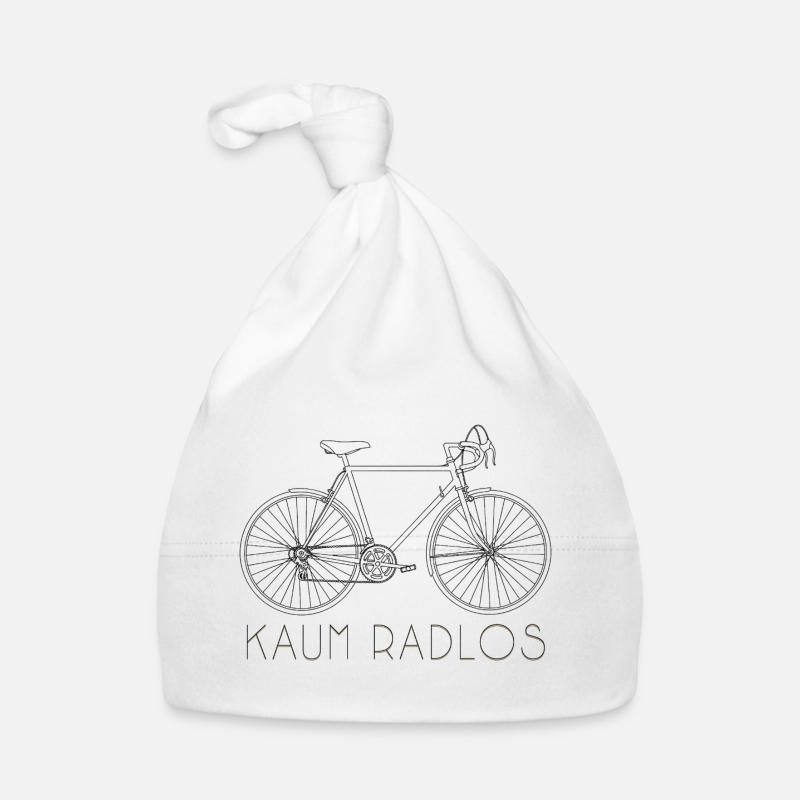 Lignes de vélo Hardly Wheelless Design Cycling Rétro Bonnet bio Bébé