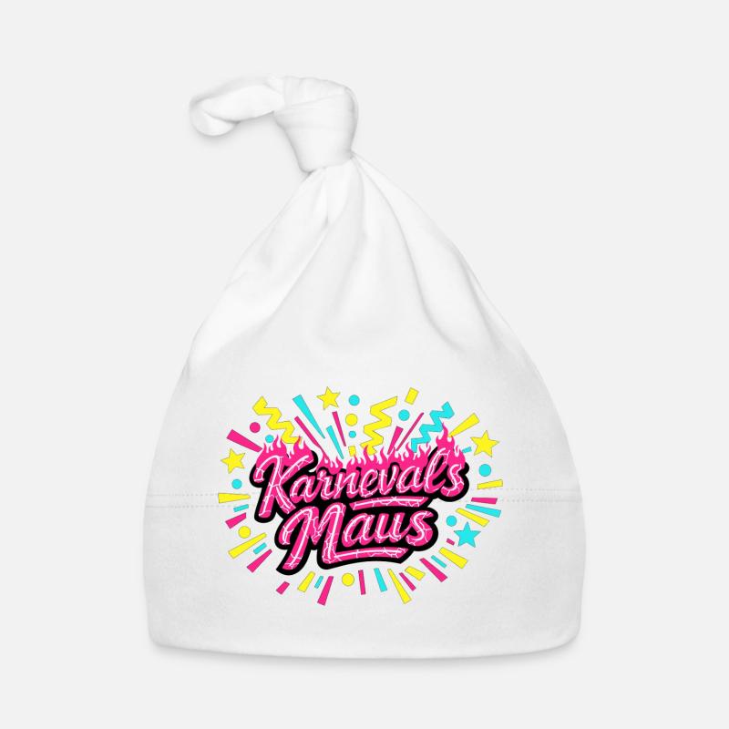 Souris de Carnaval - Cadeau de Carnaval Bonnet bio Bébé