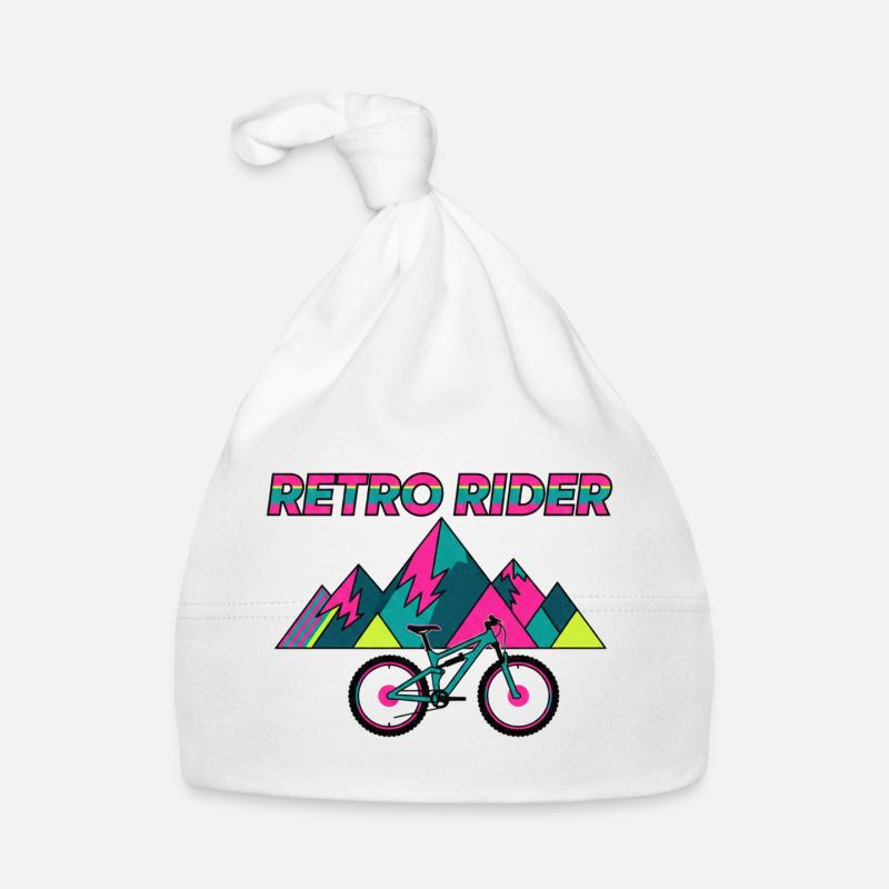 Retro Rider 90s MTB Aesthetic Organic Baby Cap