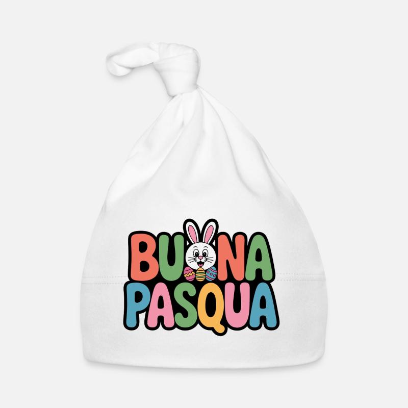 Easter Bunny Organic Baby Cap