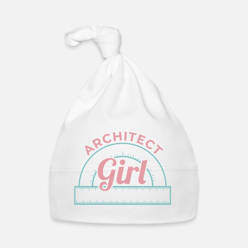 Architektur Mädchen Baby Bio-Mütze