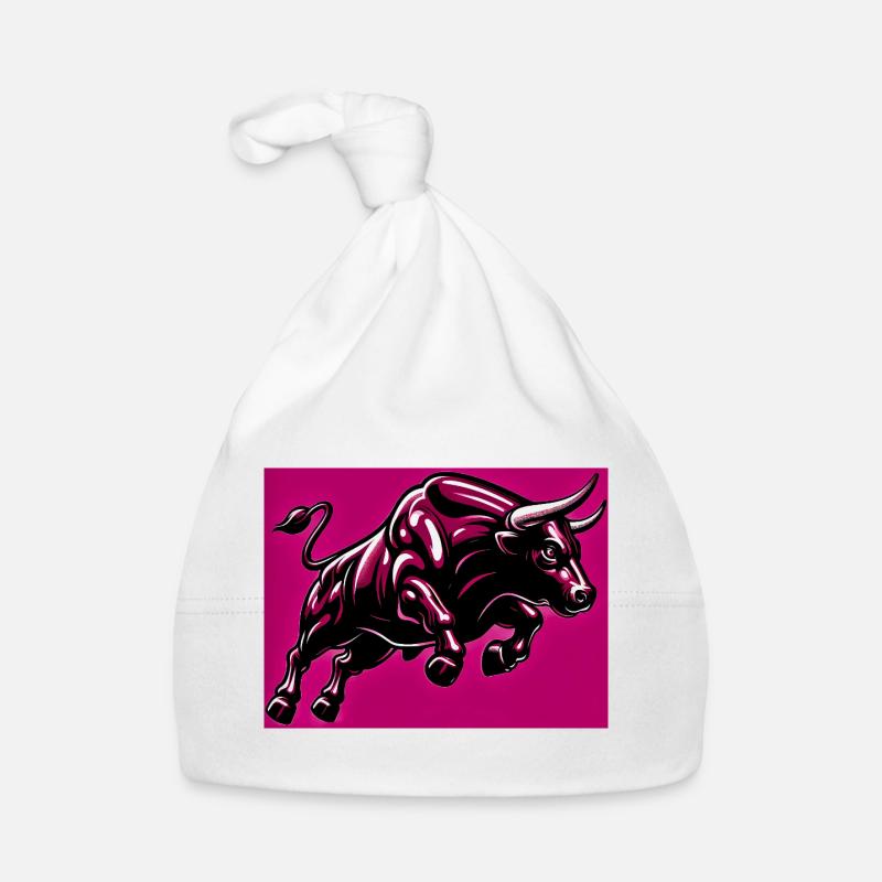 Stier Baby Bio-Mütze