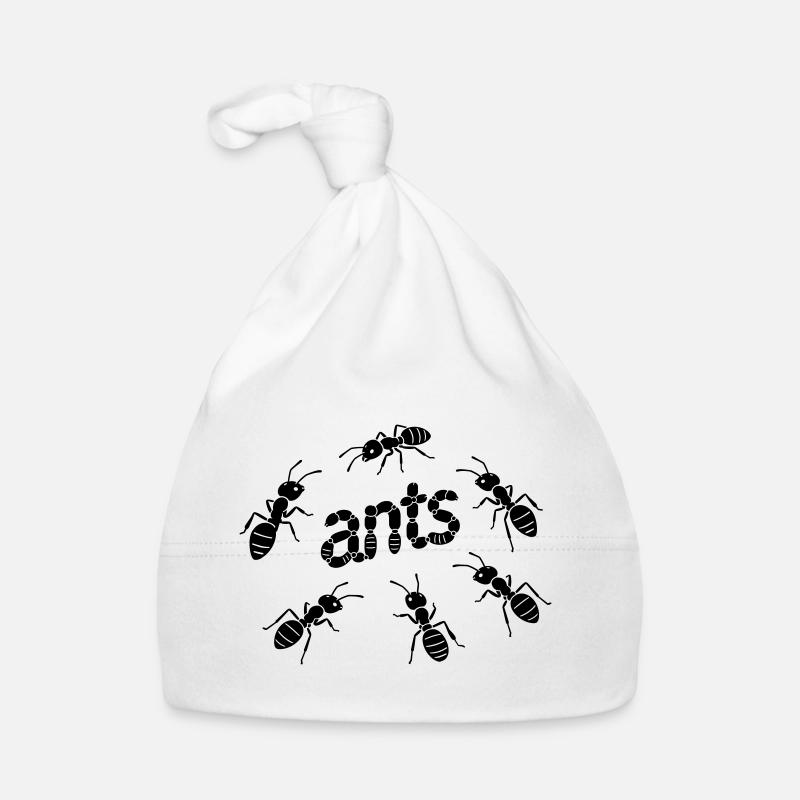 Ants Organic Baby Cap