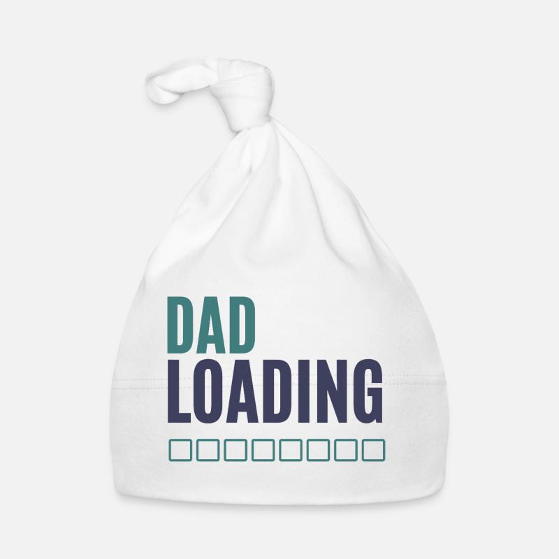 Dad Loading Fortschrittsanzeige Baby Bio-Mütze