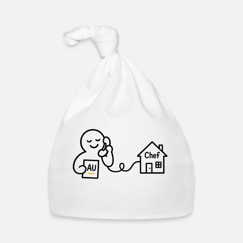 Chef - Bin Krank heute. Baby Bio-Mütze
