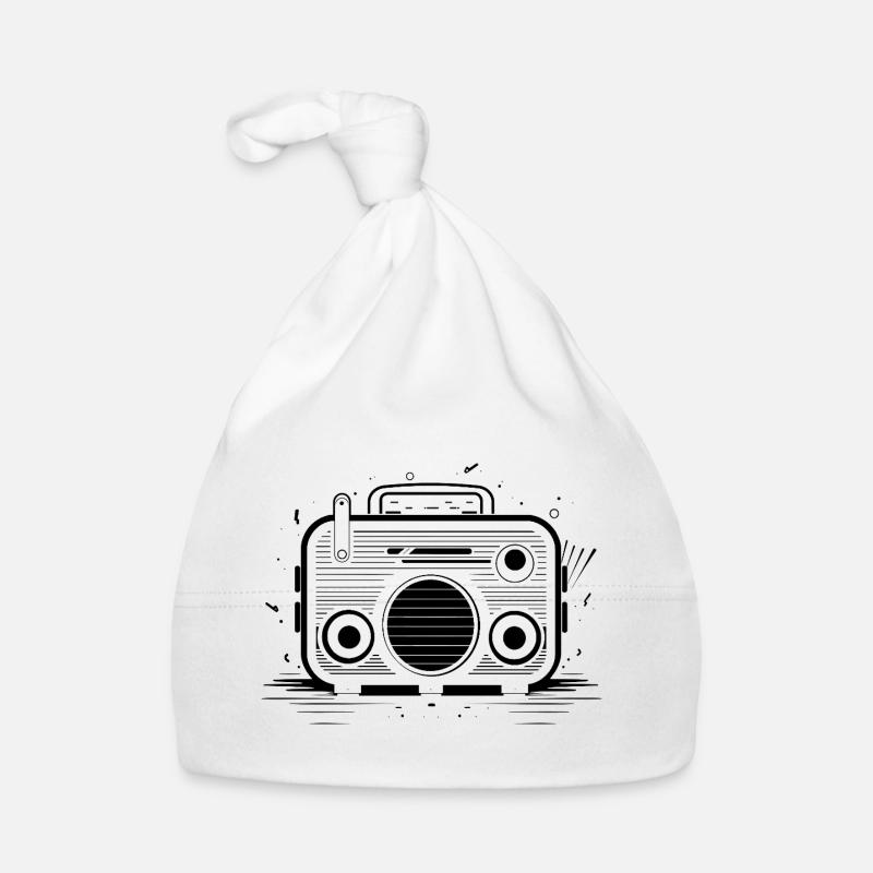 Oldtimer Radio Organic Baby Cap