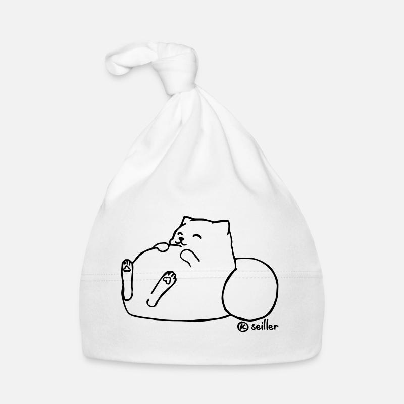 Lazy Cat Baby Bio-Mütze