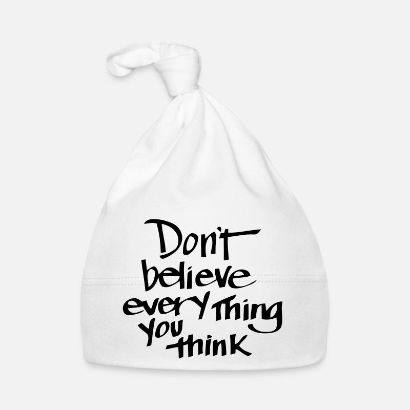 THINK NOT ABOUT WHAT YOU THINK! Organic Baby Cap