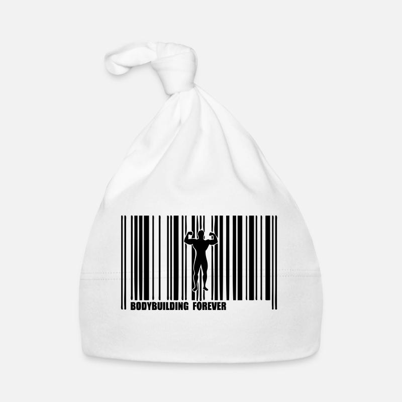 Barcode-Bodybuilding Baby Bio-Mütze