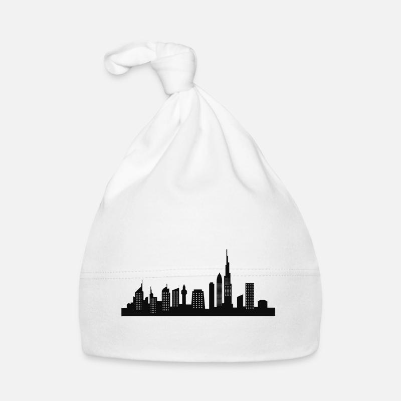 horizon dubai - Bonnet bio Bébé - blanc