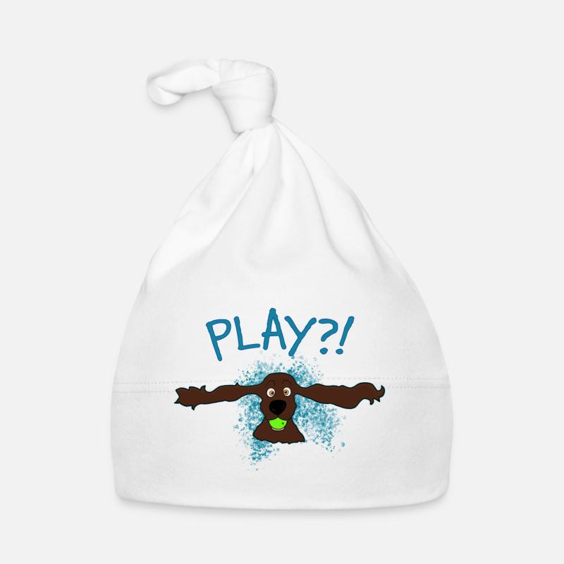 Cocker Spaniel Play?! Baby Bio-Mütze