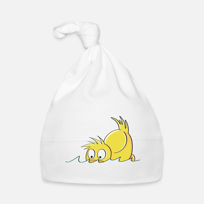 Duck Duck - Duck comic Organic Baby Cap