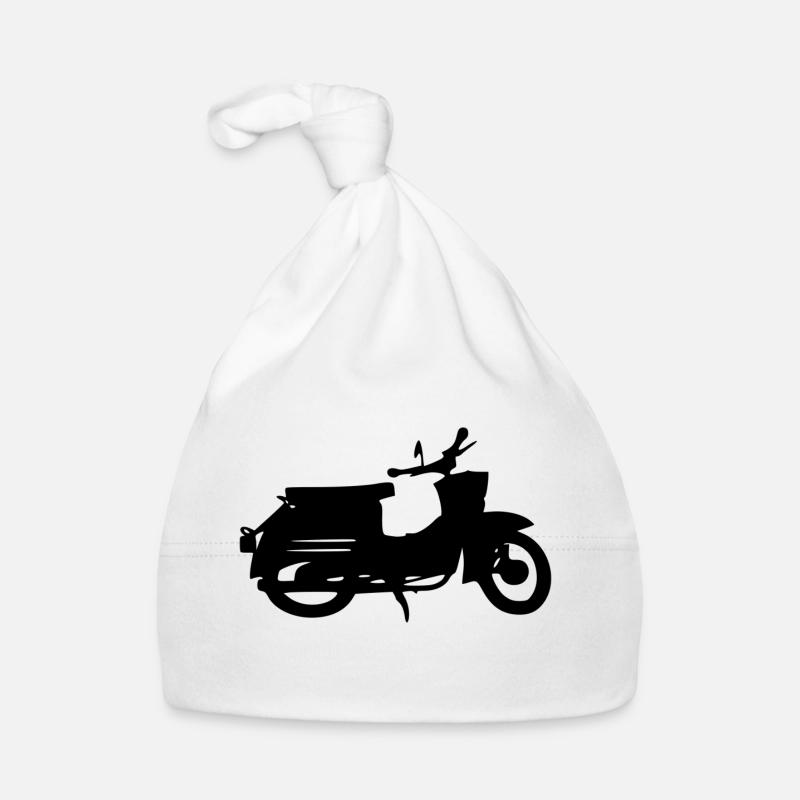 Simson Schwalbe schwarz Baby Bio-Mütze