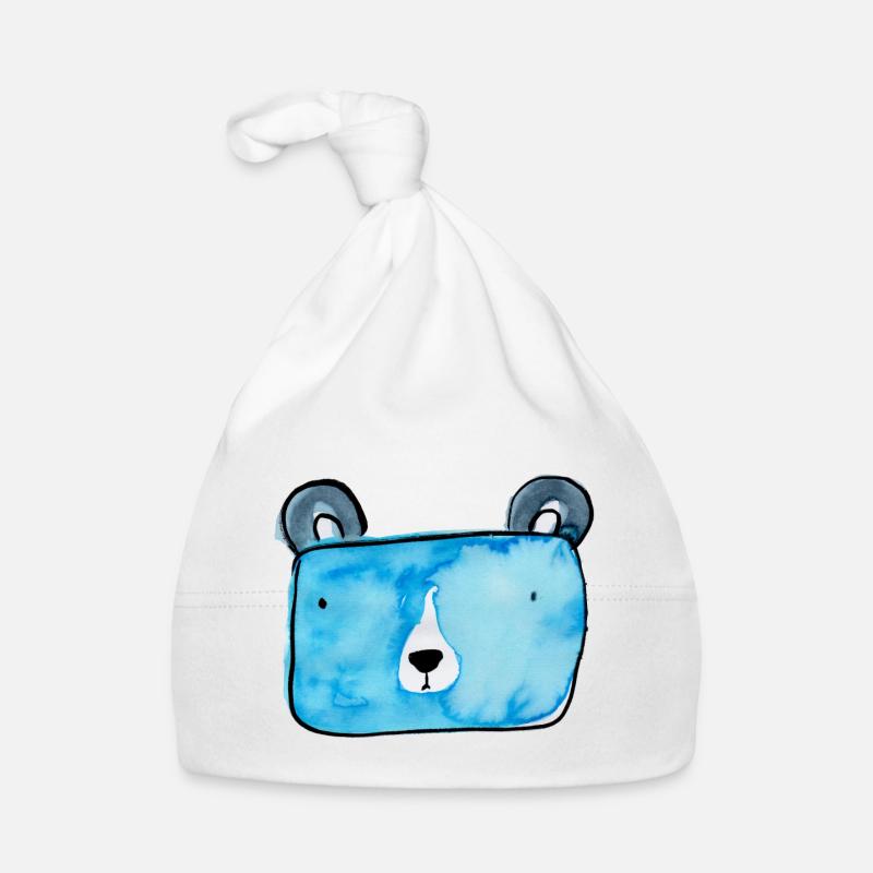 Bärli - Bonnet bio Bébé - blanc