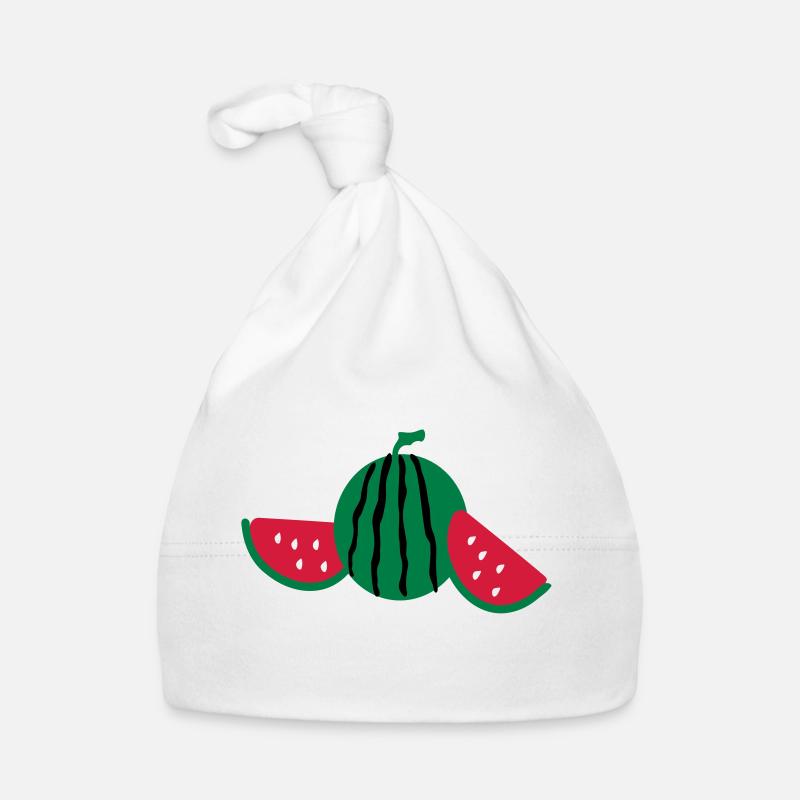 Wassermelone Obst Baby Bio-Mütze