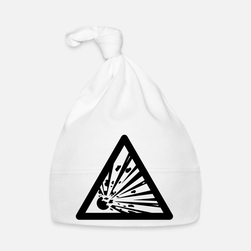 Hazard Symbol - Explosives Organic Baby Cap