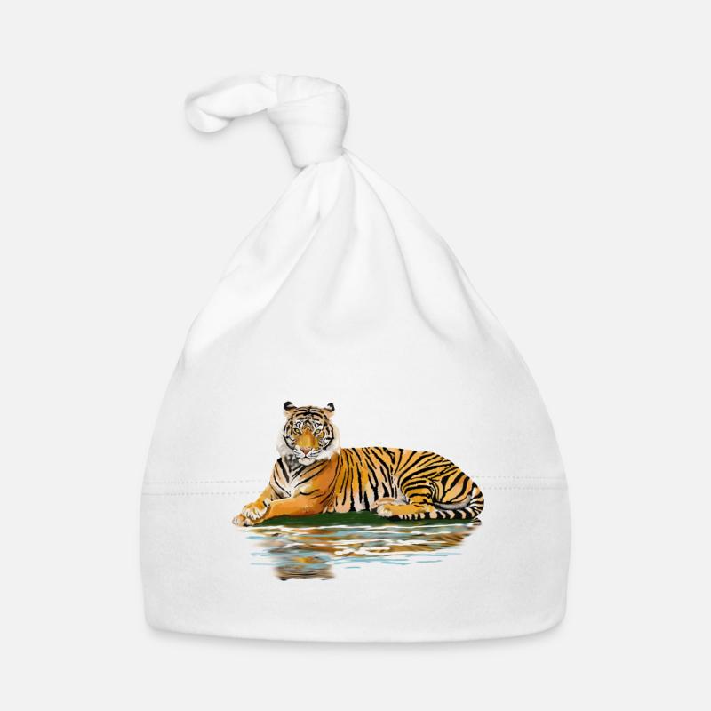 tiger Bonnet bio Bébé