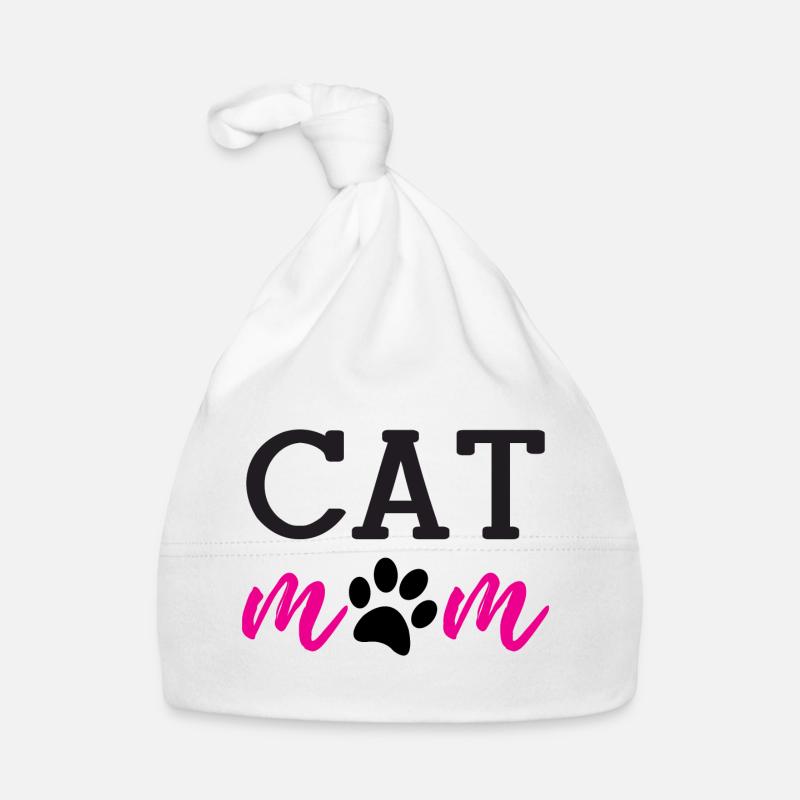 Maman de chat Bonnet bio Bébé