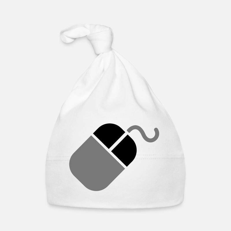 Mouse PC computer Organic Baby Cap