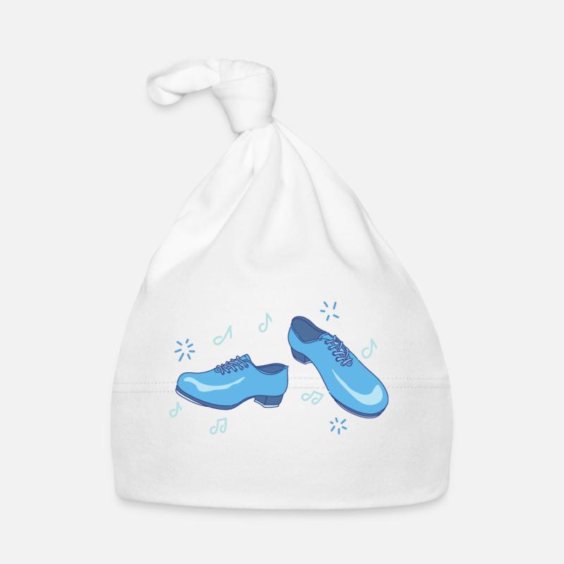 Dance shoes dancing shoes dancer dancer music Organic Baby Cap