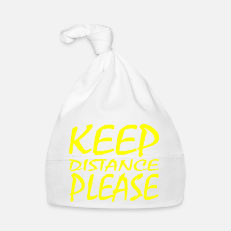 social distancing Organic Baby Cap