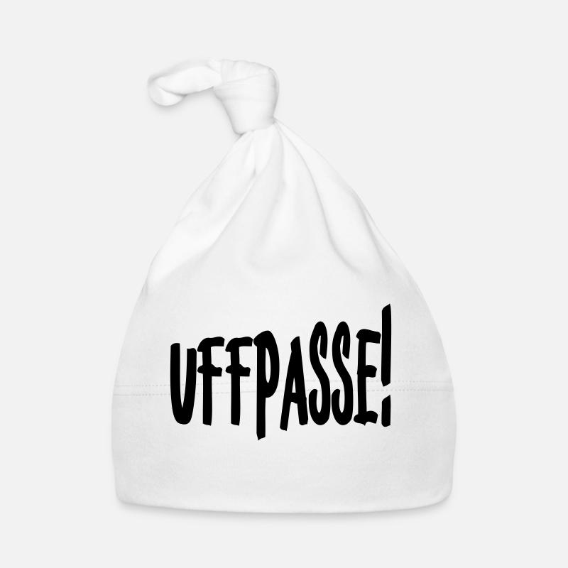 Uffpasse - Aufpassen Baby Bio-Mütze