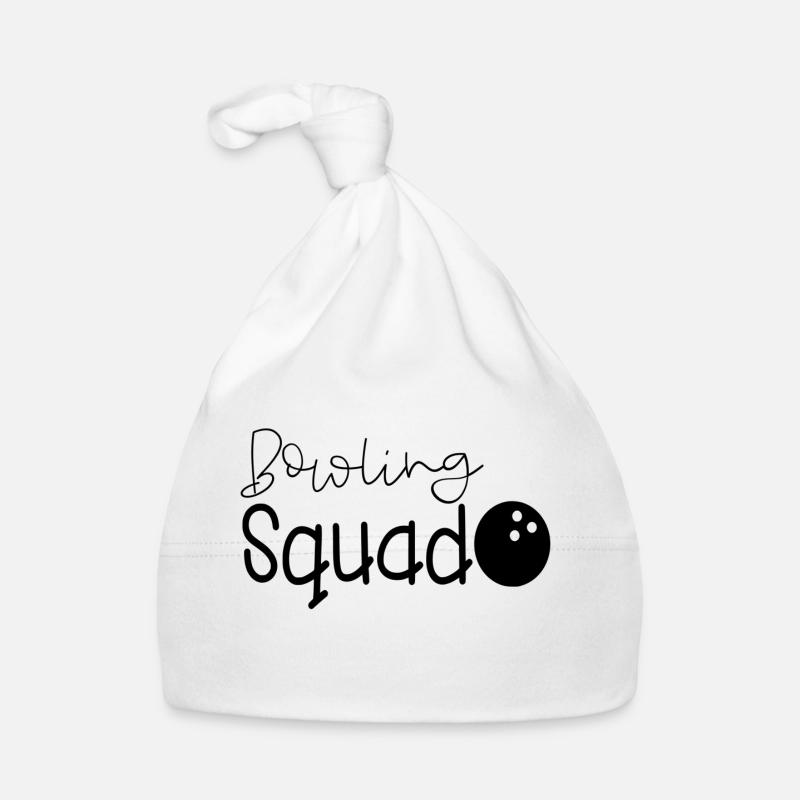Équipe de joueurs de l'équipe de bowling Bonnet bio Bébé