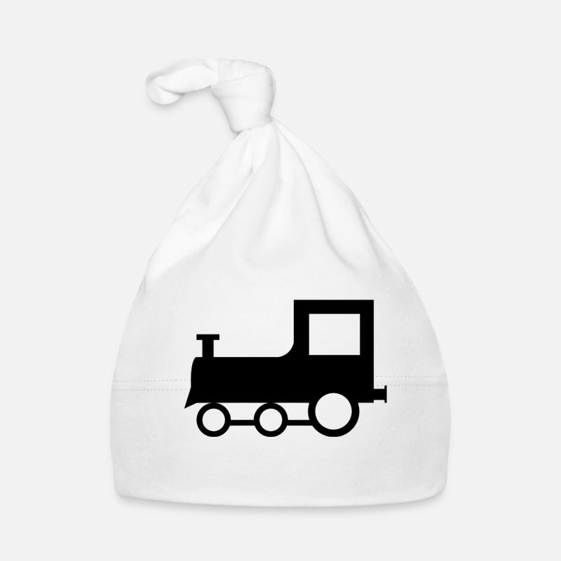 Train design pour les enfants Bonnet bio Bébé