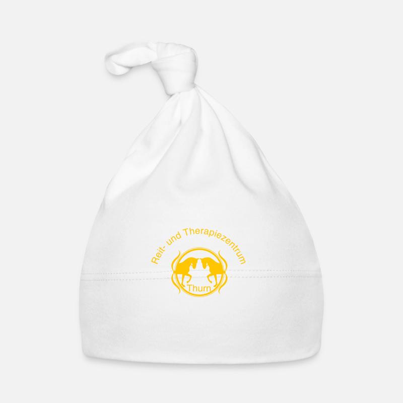 400dpiLogo yellow Organic Baby Cap