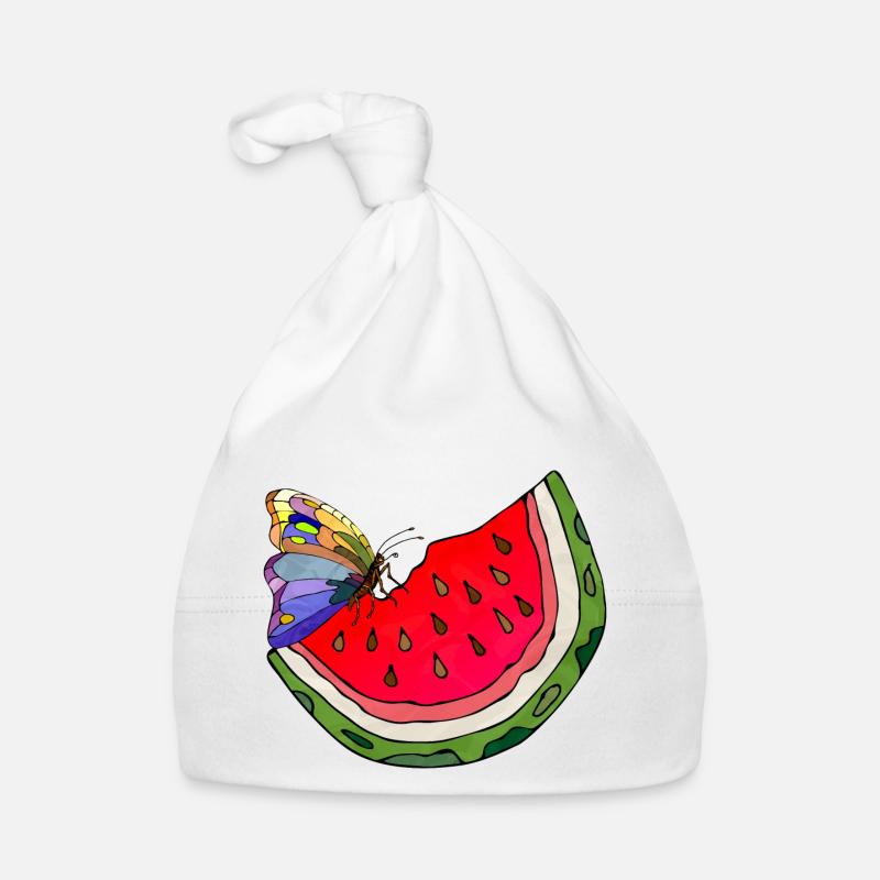 Pastèque Bonnet bio Bébé