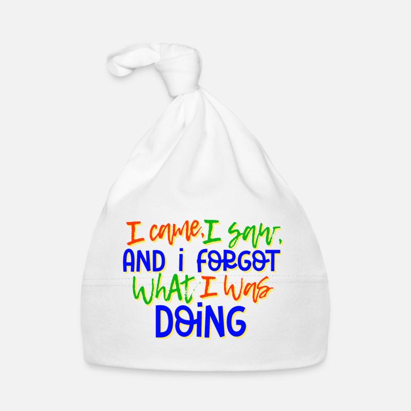 Humorous Statement Sayings Organic Baby Cap