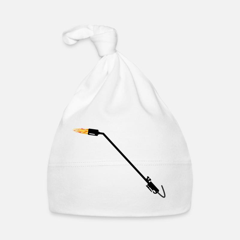Roofer gas burner Organic Baby Cap