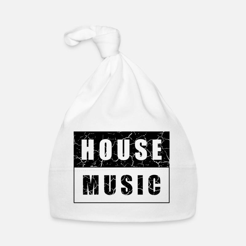 House Music Design Electro Organic Baby Cap