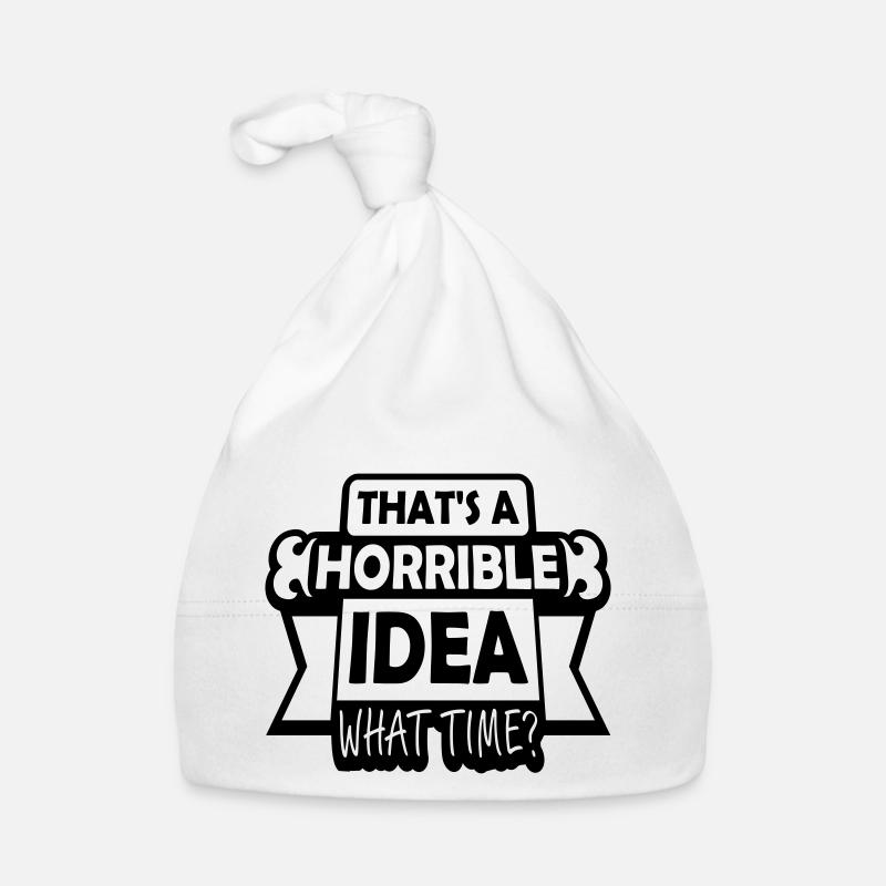 C’est une idée horrible Bonnet bio Bébé