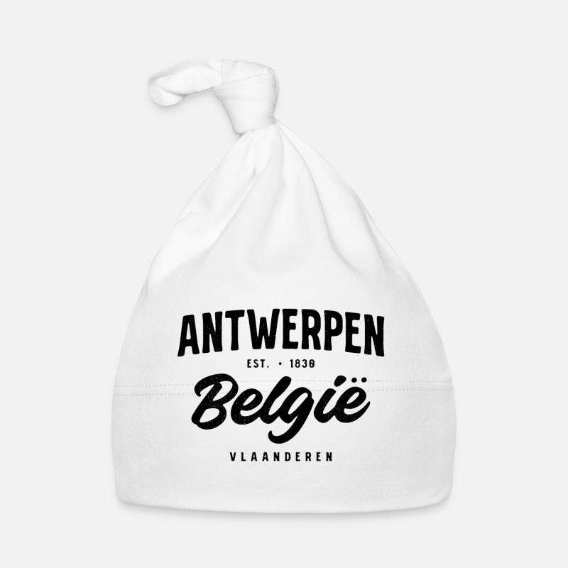 Antwerp Belgium Design – City Classics with Fla Organic Baby Cap