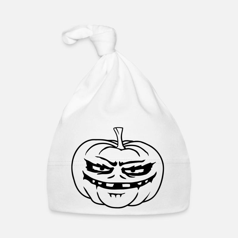 Monster Kürbis Comic Halloween Baby Bio-Mütze