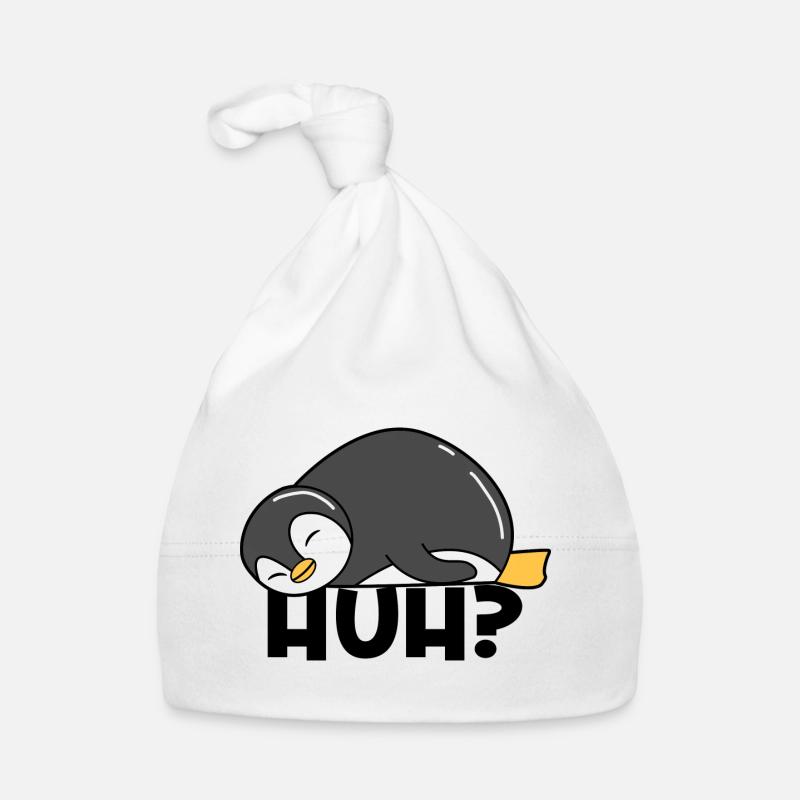 Süß Kalt Vogel Pinguin Spruch Tier Zoo Baby Bio-Mütze