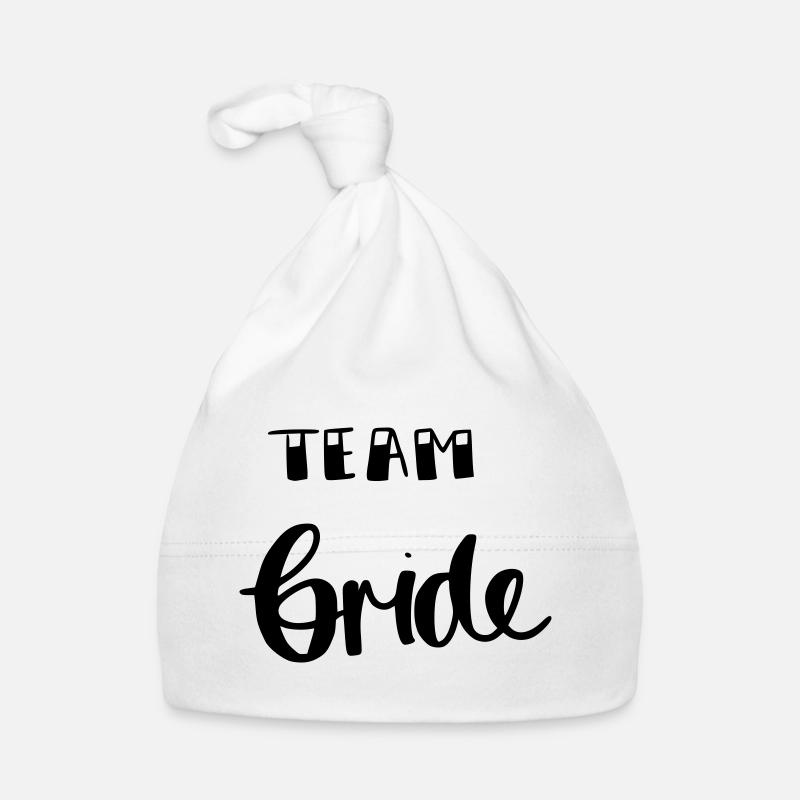 Team bride Organic Baby Cap
