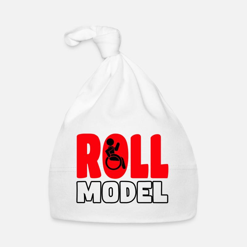 Each wheelchair user is a roll model* Organic Baby Cap