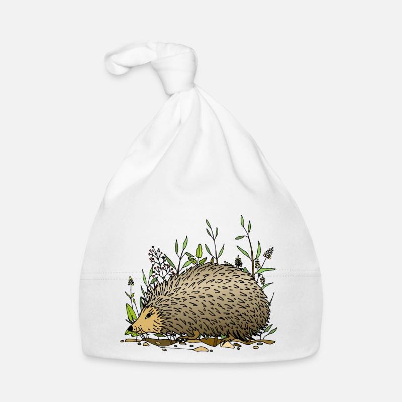 Igel Baby Bio-Mütze