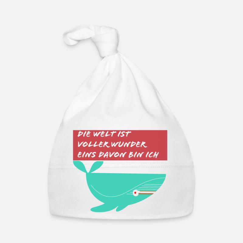 Moby Dick "Das Wunder" Baby Bio-Mütze