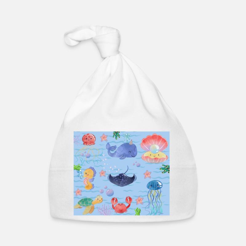 Plastic Free Ocean Organic Baby Cap