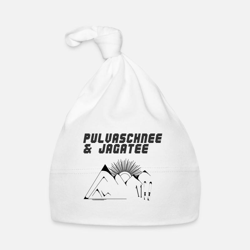 Pulvaschnee & Jagatee - Pulverschnee & Jägertee Baby Bio-Mütze